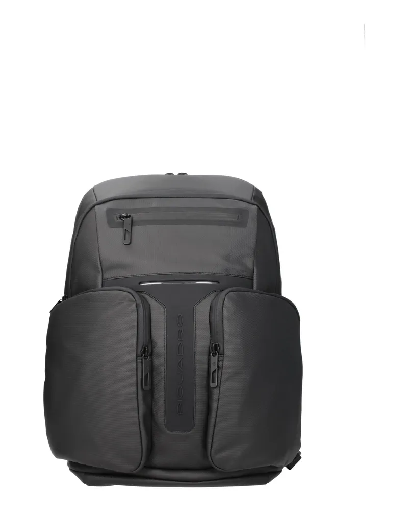 Piquadro Rucksäcke und Fanny Packs Männer Leder schwarz -