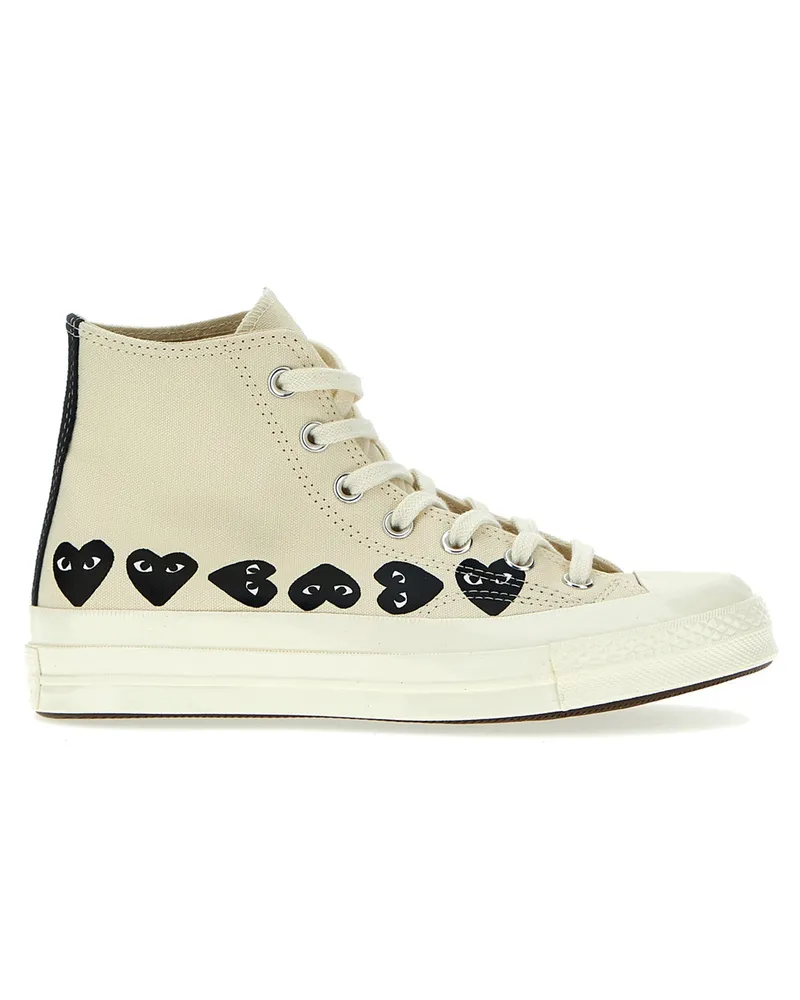 Comme des Garçons Comme des Garçons Spiele Comme des Garçons Spiel X Converse -Sneaker White