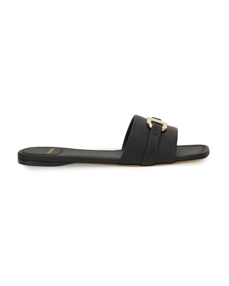 Ferragamo Slide Sandale Black