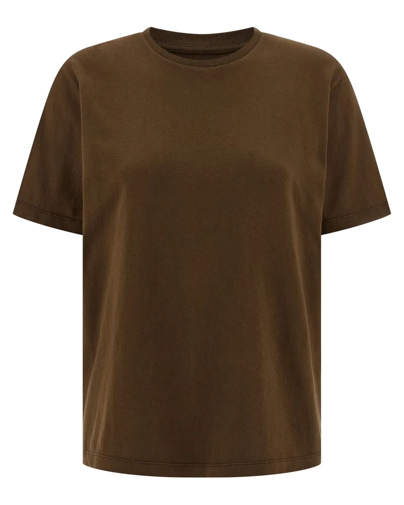 KHAITE Mae' T-Shirt Brown