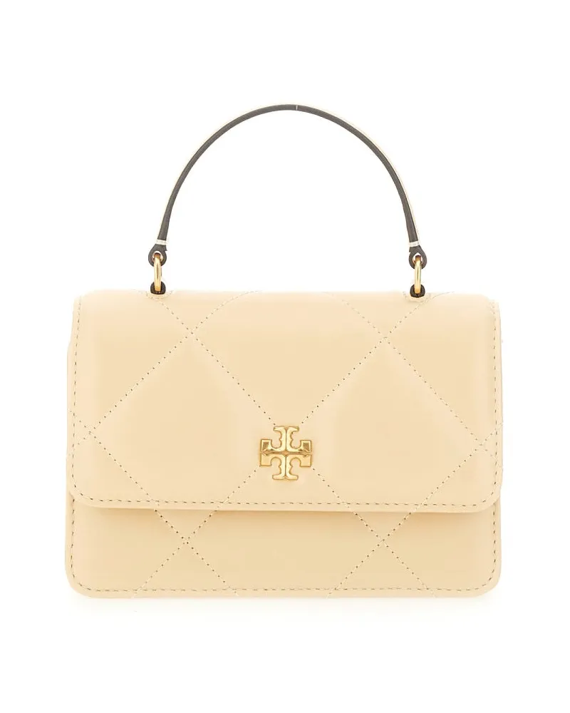 Tory Burch Mini Wallet "Kira Beige