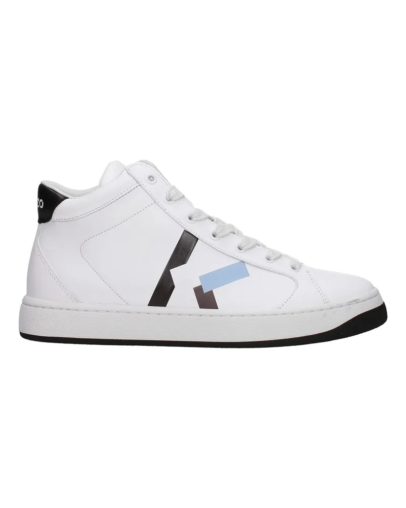 Kenzo Sneakers Männer Leder weiß/schwarz -