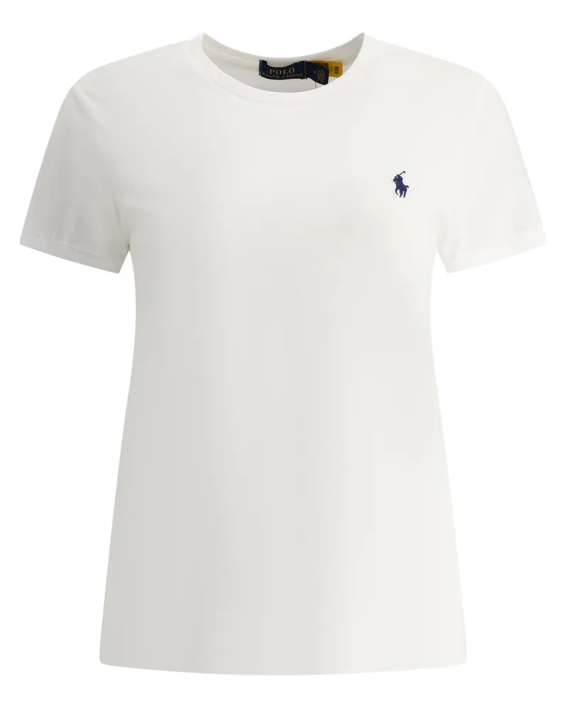 Ralph Lauren T-Shirt aus Baumwolljersey White