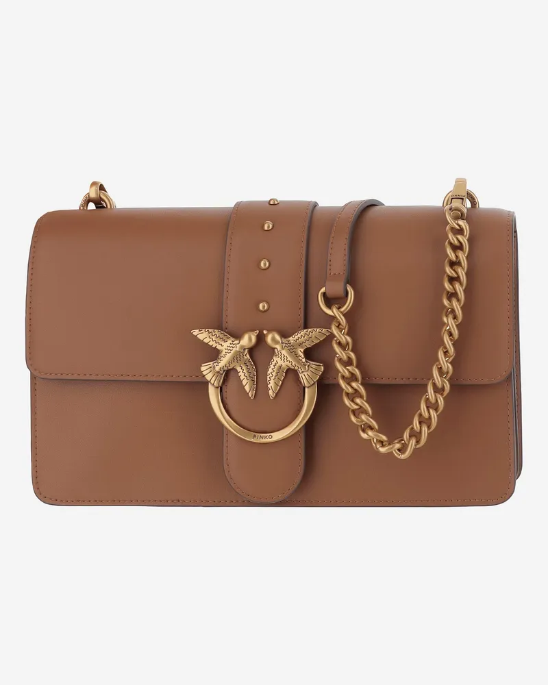 Pinko love eine klassische Tasche Brown