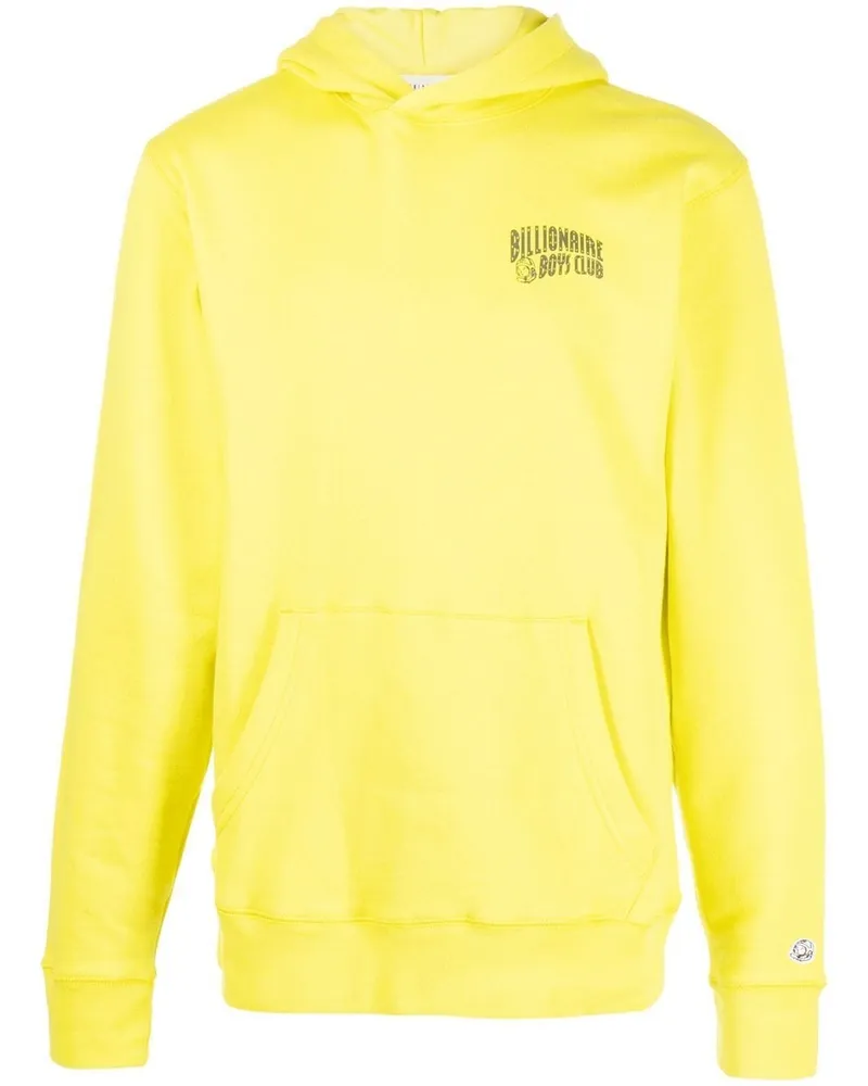 Billionaire Milliardär Logo Hoodie Yellow