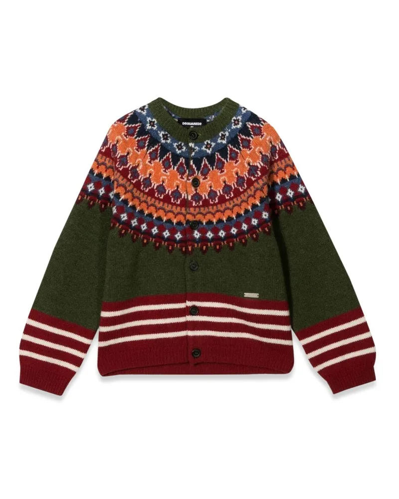 Dsquared2 agdigan mit Knöpfen Multicolour