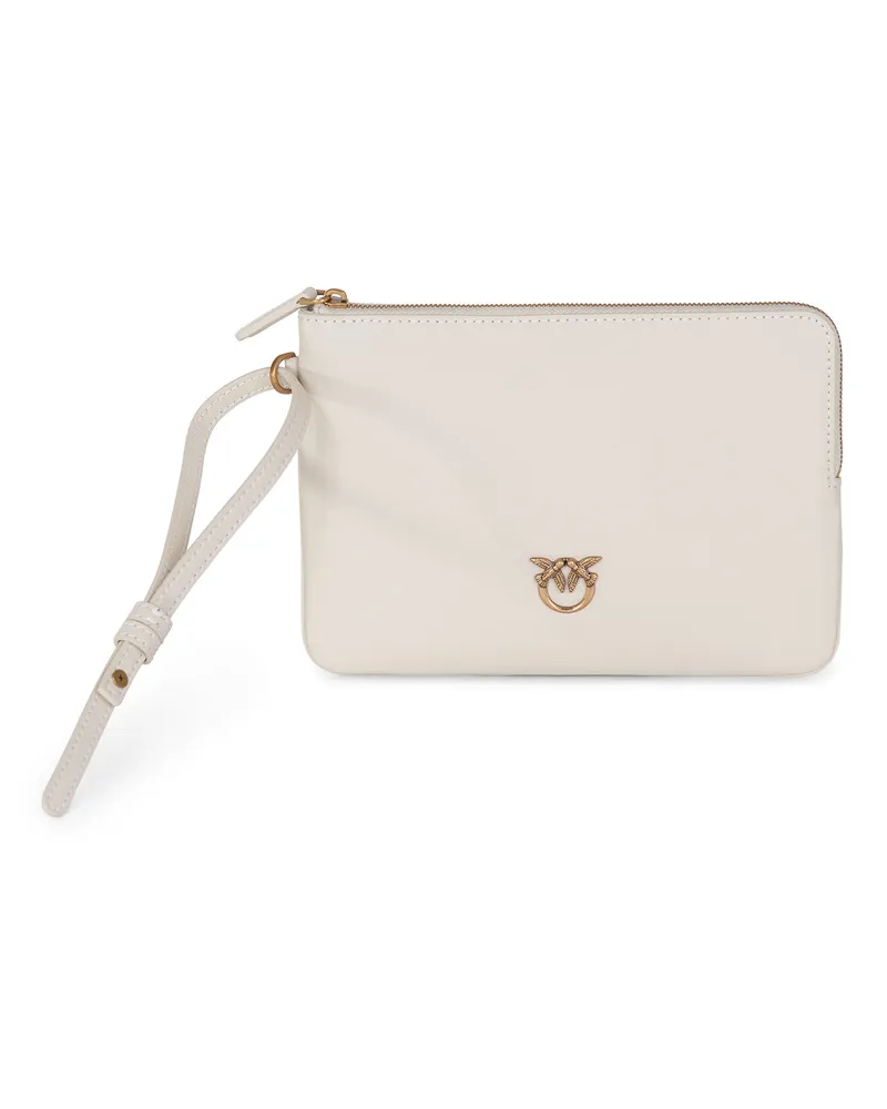 Pinko Beutel aus Leder Ivory