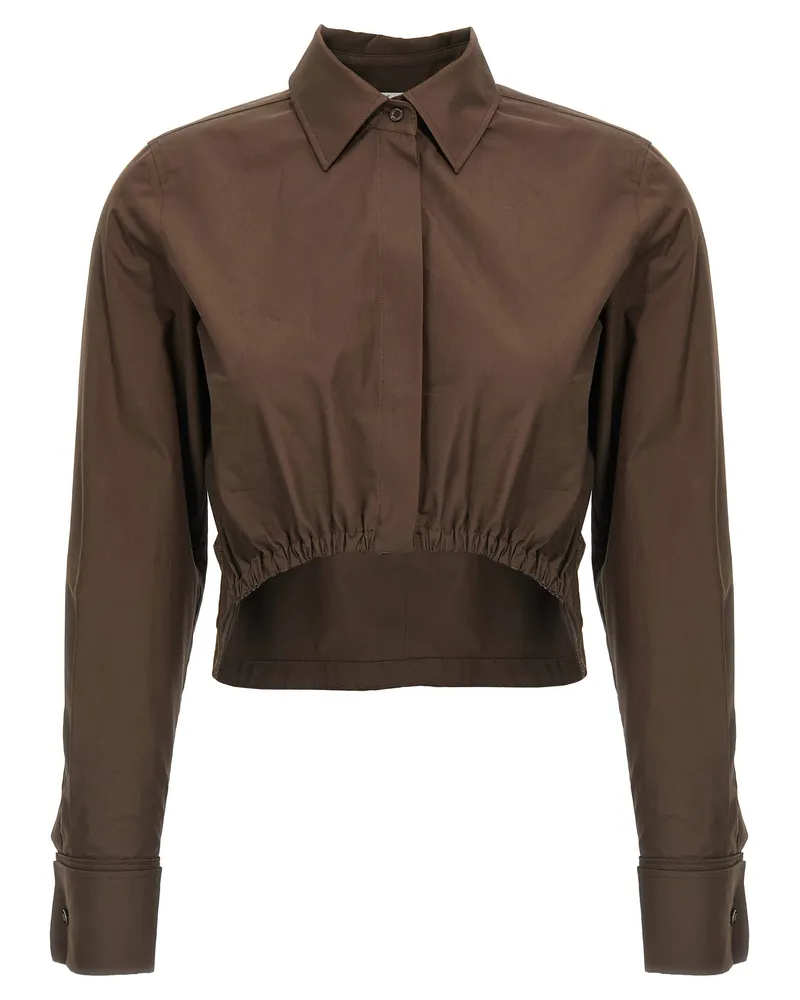 Max Mara Angio' Hemd Brown