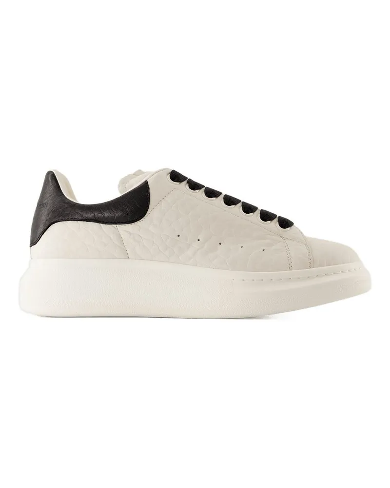 Alexander McQueen Sneaker übergroße  Leder Weiß übergroß White