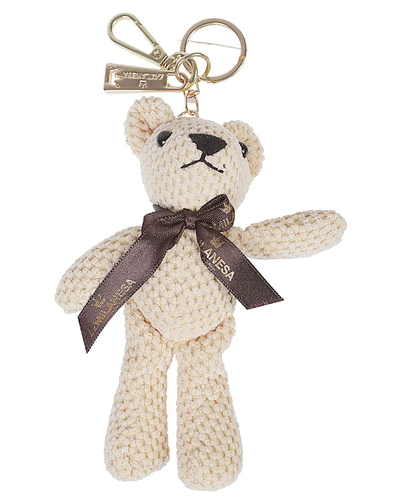 La Milanesa Teddy-Anhänger Beige