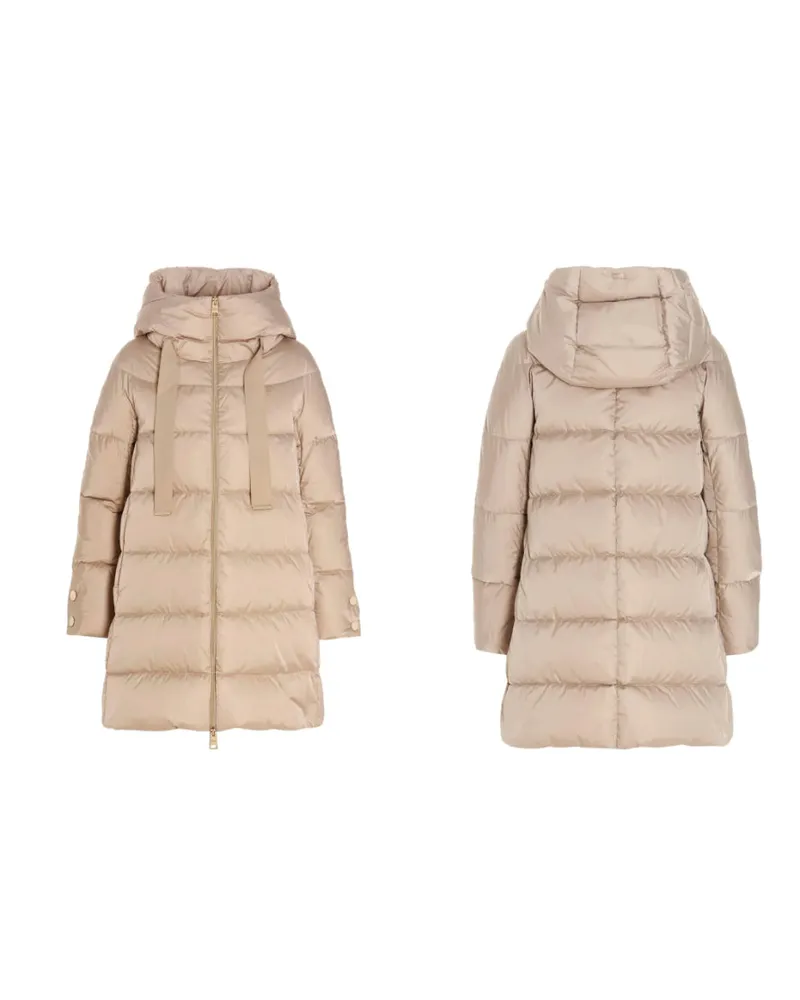 Herno Coats Beige Beige
