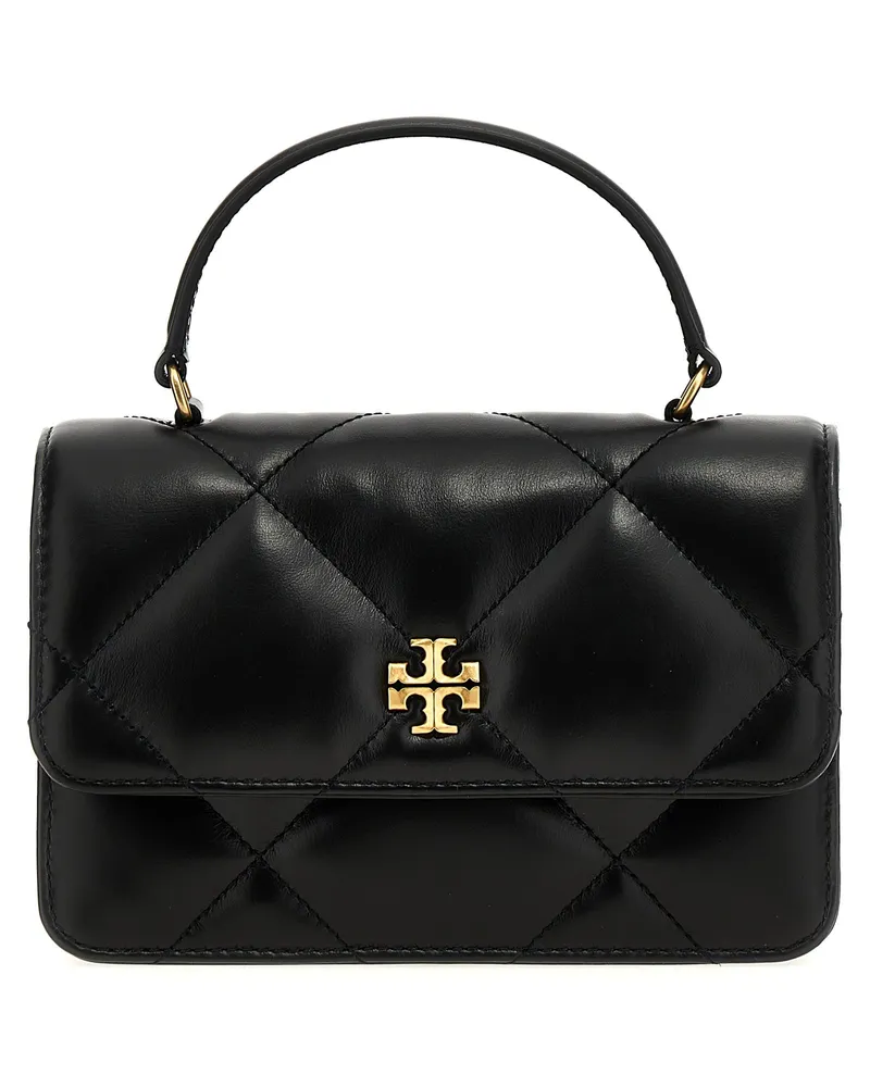 Tory Burch Kira Diamond Quilt' Handtasche Black
