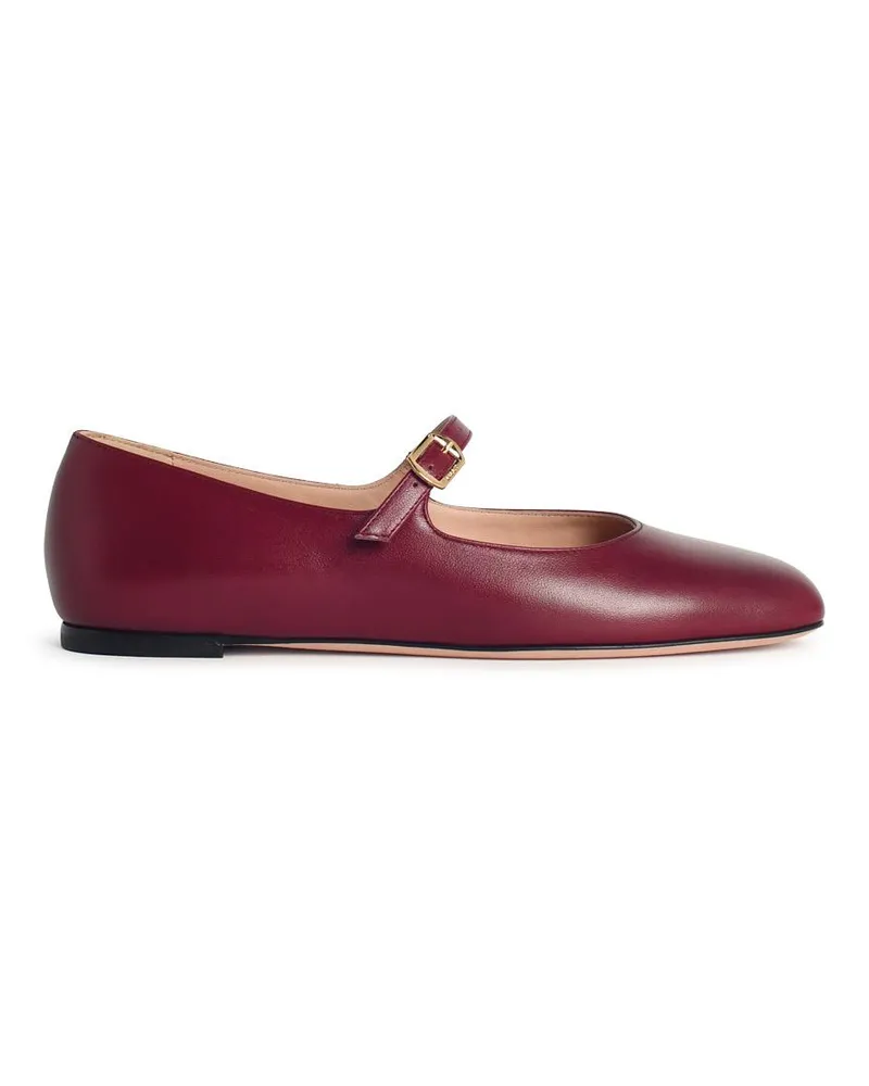 Bally Ballet Ballet Flats "Belkys Bordeaux