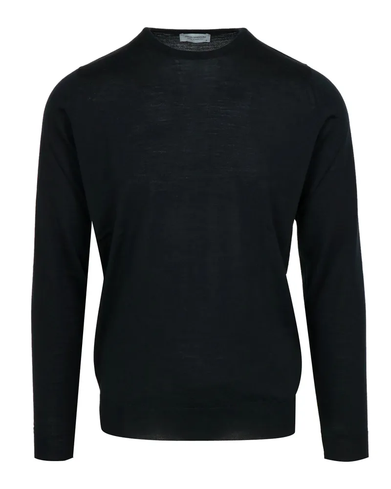John Smedley Pullover Schwarz Black