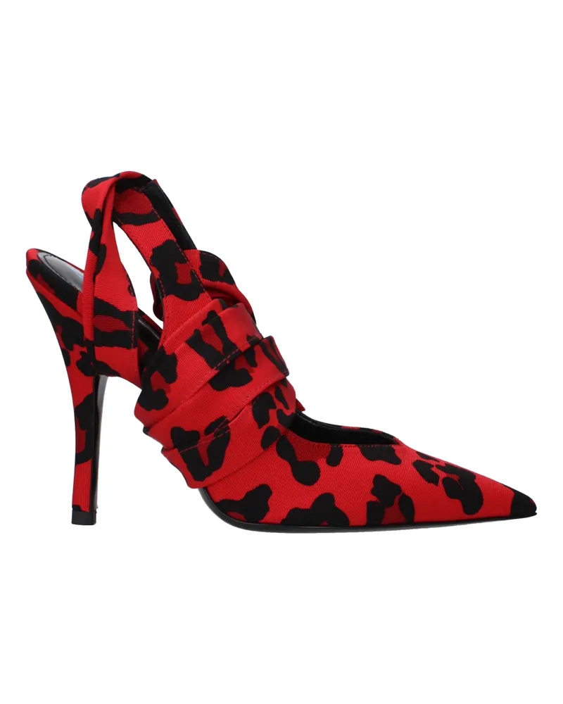 ATTICO Die Attico Venus Sandalen Damens Stoff Rot -