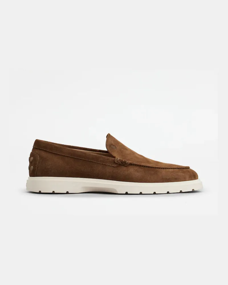 TOD'S Tod 's Leder -Slipper -Mokasin Brown