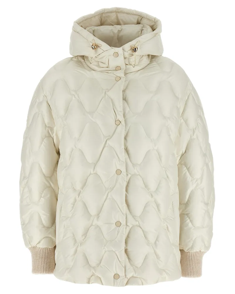 Fabiana Filippi mit Kapuze -Jacke mit Kapuze White
