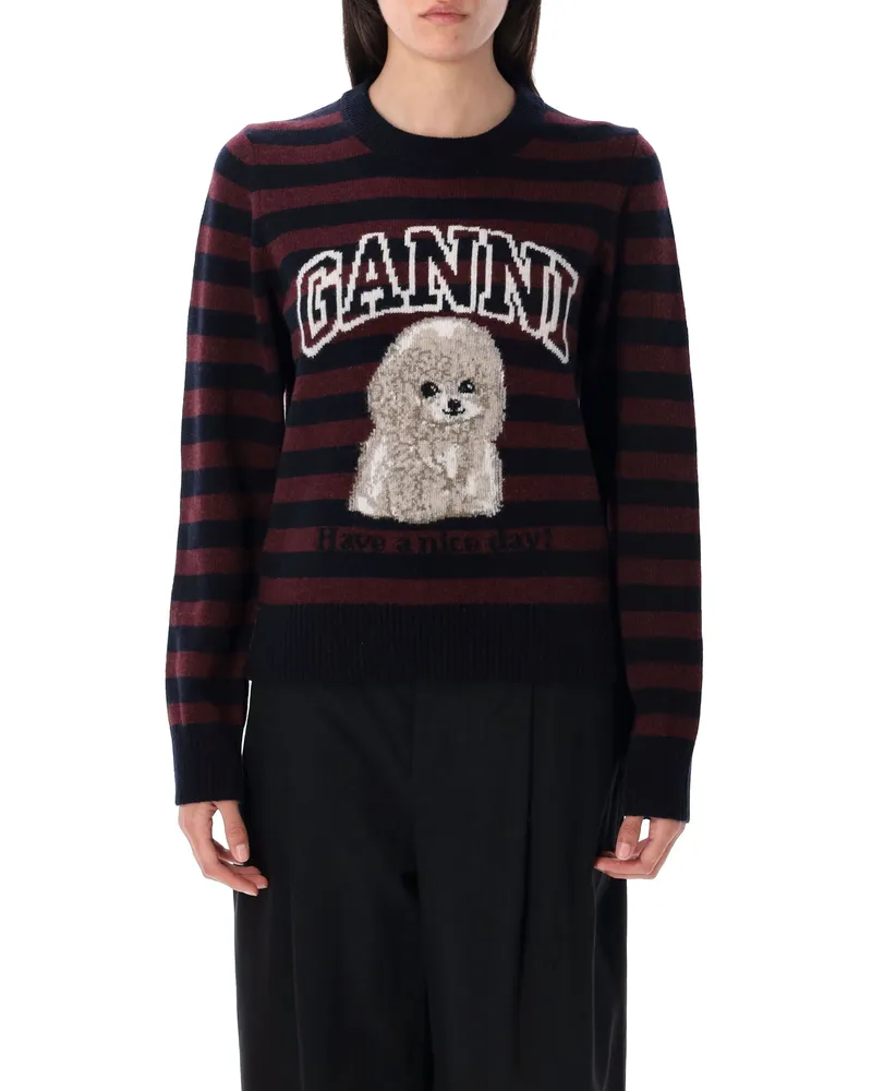 Ganni Sweaters Multi Color Multicolour