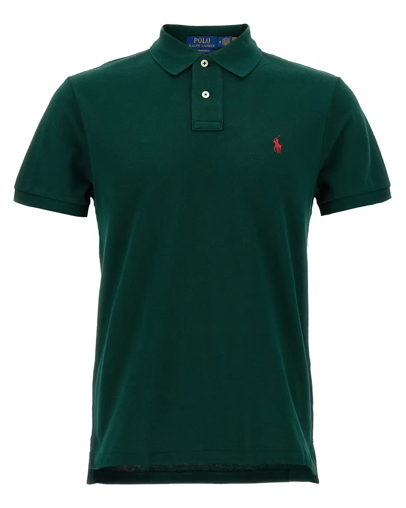 Ralph Lauren Logo Polo -Hemd Green