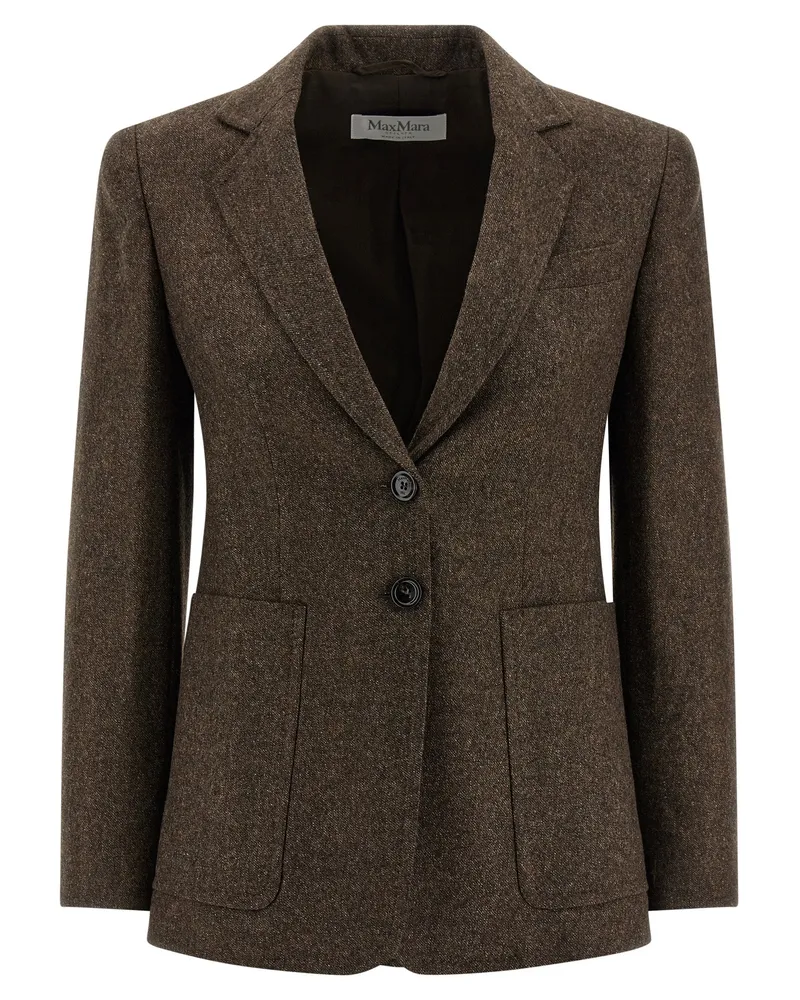 Max Mara Blazer 'Bermuda1234' von Brown