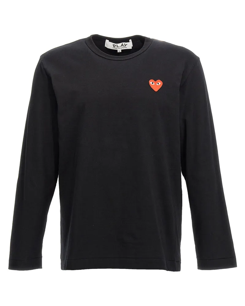 Comme des Garçons Comme des Garçons Spiel Logo Patch T Shirt Black