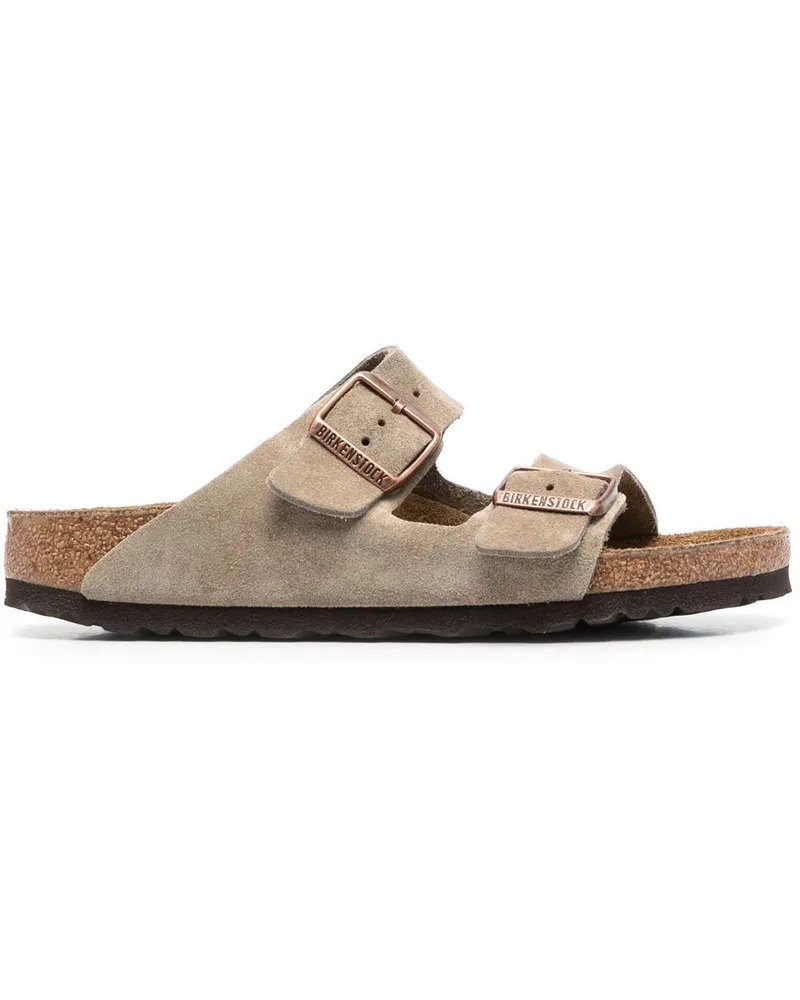 Birkenstock Arizona Wildleder Ledersandalen Dove