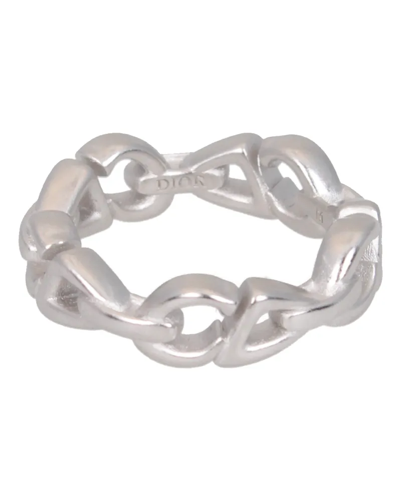 Dior Herrens Ringe Silber Silber -