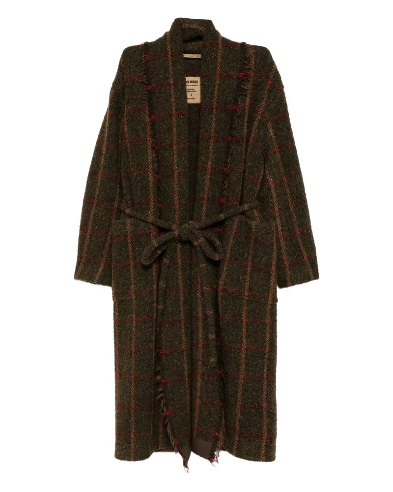Uma Wang Plaidmantel Uw472