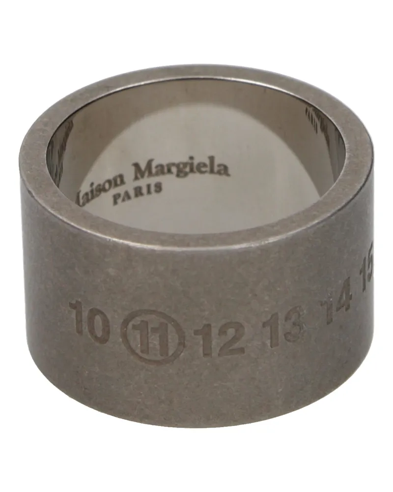 Maison Margiela Herrens Ringe Silber Silber -