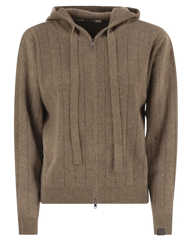 Max Mara Rubiera Cashmere Garn Cardigan Camel