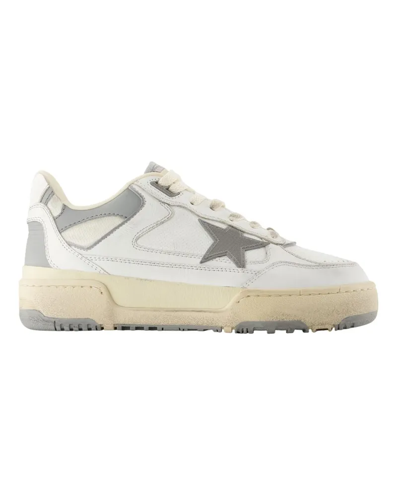 Golden Goose Zweiundvierzig Turnschuhe  Deluxe Marke Leder Weiß White
