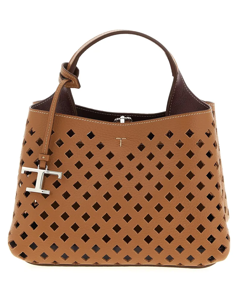 TOD'S Handtasche 'Apa Micro Brown