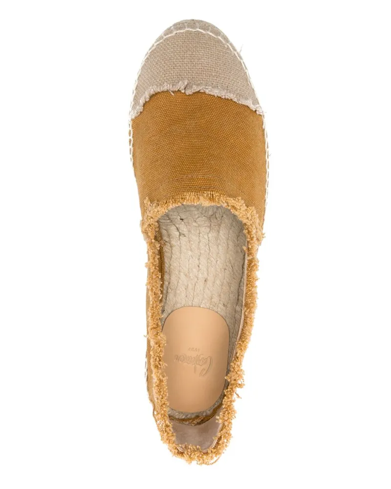 Castañer Kampala Canvas Espadrilles Beige