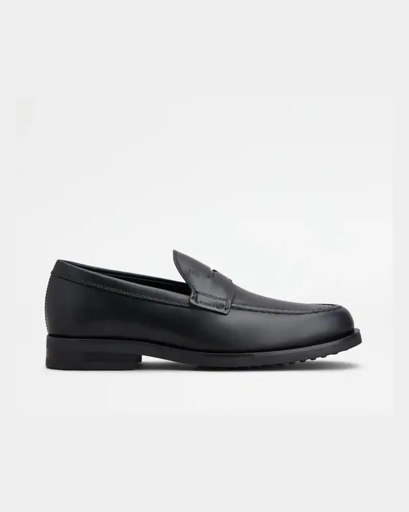 TOD'S Tod 's Lederbader Black