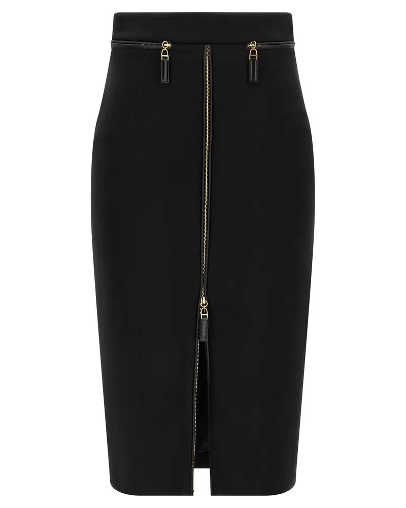 Elisabetta Franchi Zip -Rock Black
