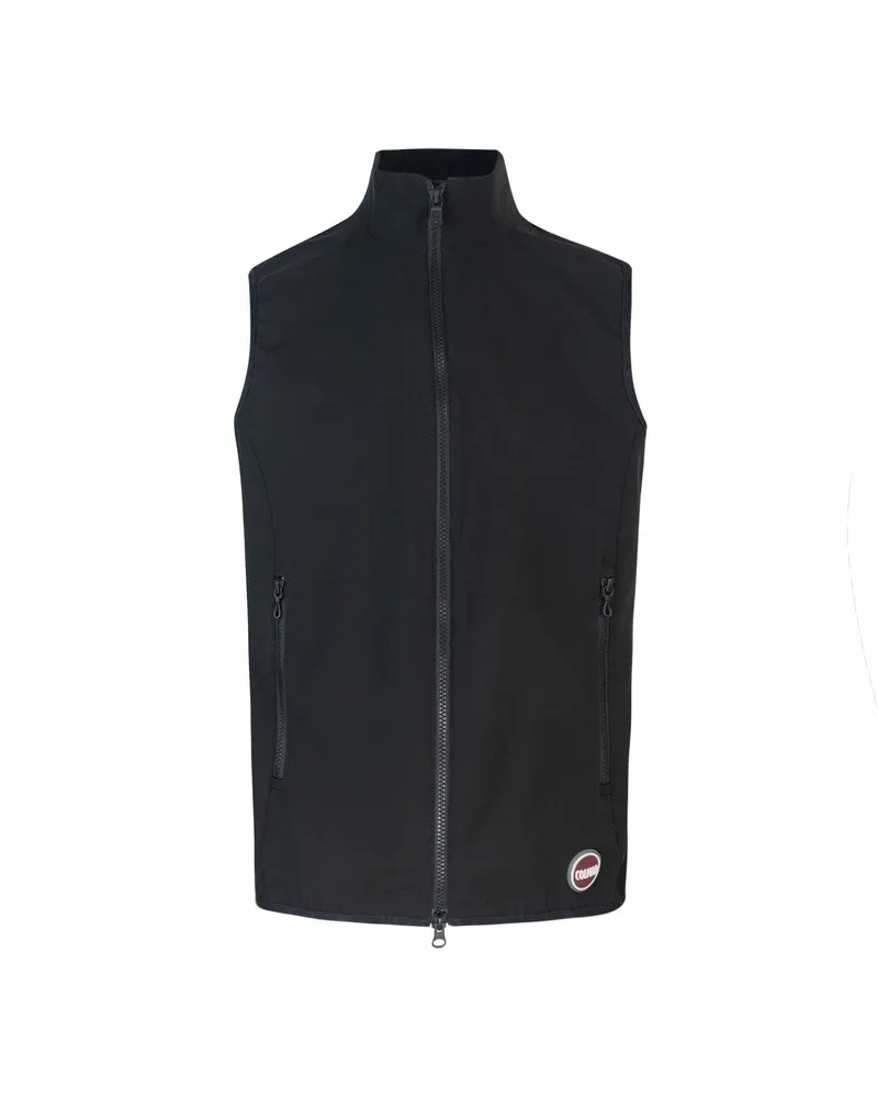 Colmar Gilet in Softshell Nero Black