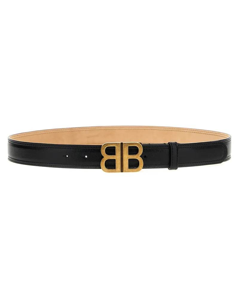 Balenciaga Bb Soft“-Gürtel Black