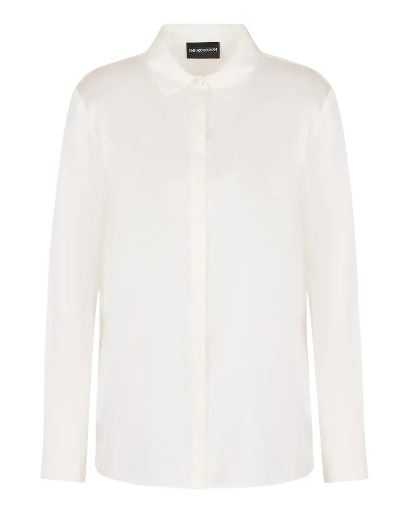 Emporio Armani Shirts Weiß White