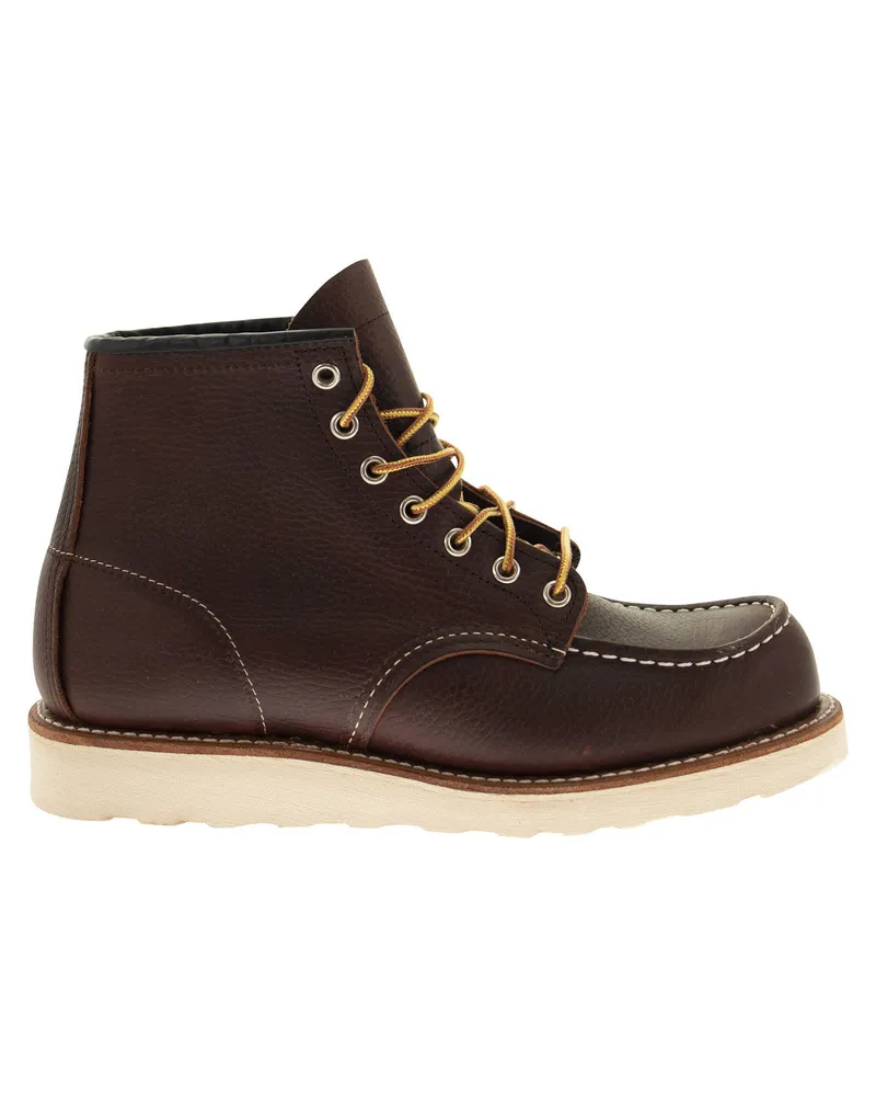 Red Wing Shoes Classic MOC 8138 Schnürstiefel Braun