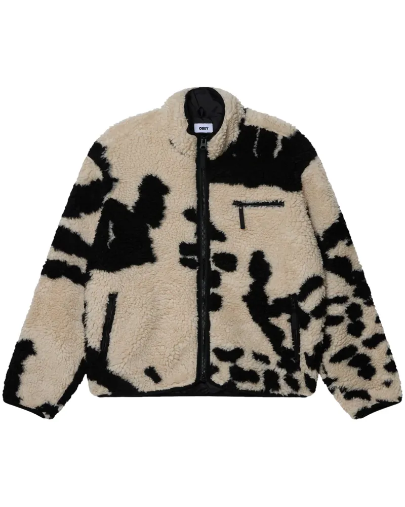 Obey Jacken Weiß White