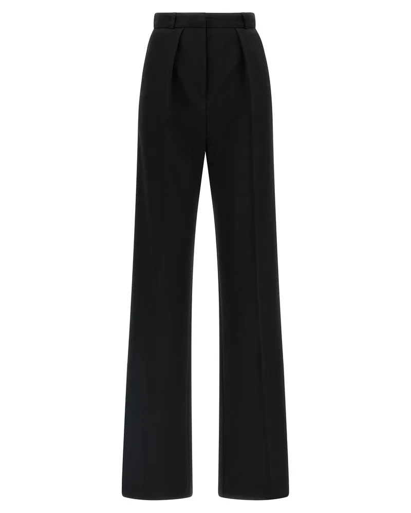 Elisabetta Franchi Tuxedo Effect Hosen Black