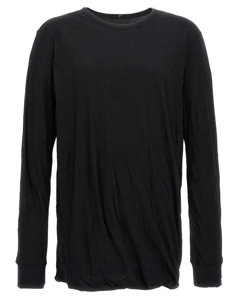 Rick Owens Double Ls' T -Shirt Schwarz