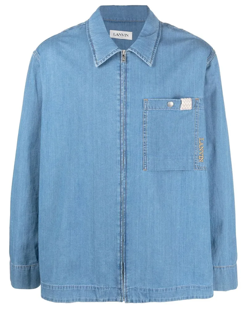 Lanvin Denim -Hemd Clear