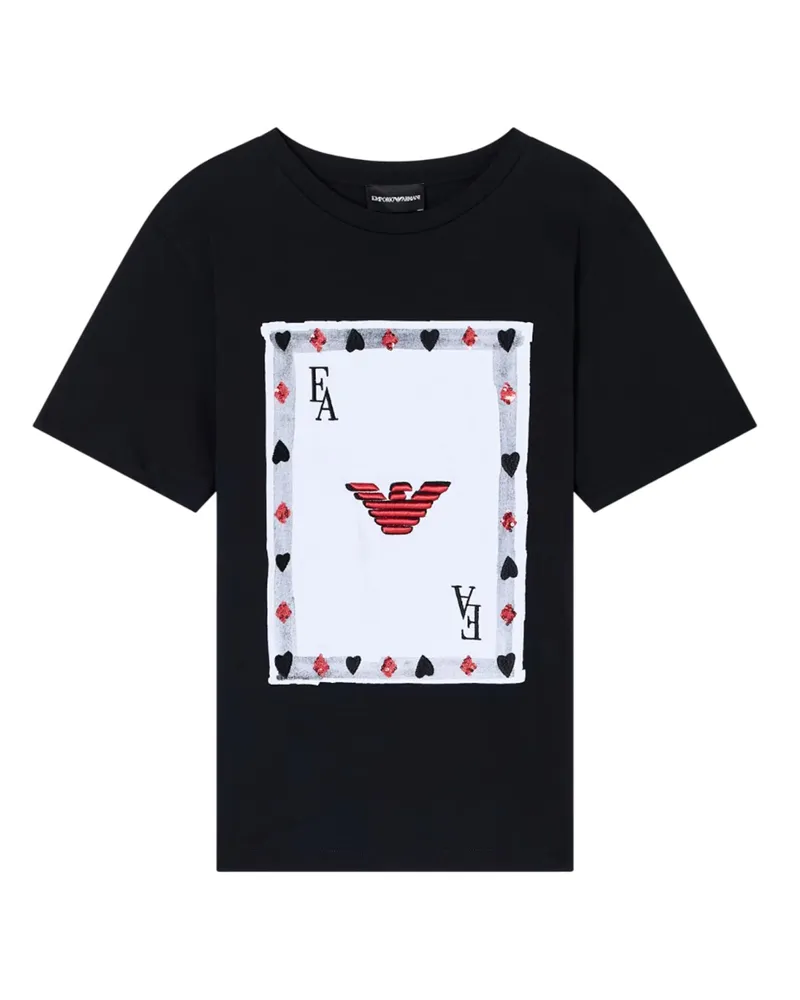 Emporio Armani T -Shirts und Polos schwarz Black