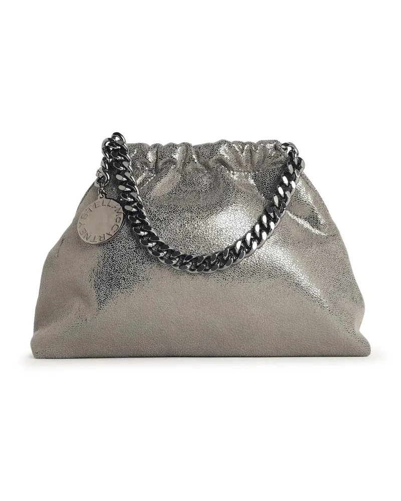 Stella McCartney Falabella' Mini -Tasche in Silver Eco Lear Silver