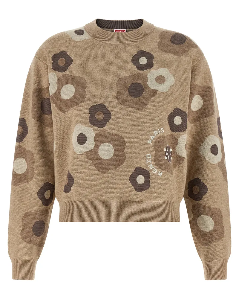 Kenzo Hana Dots' Pullover Beige