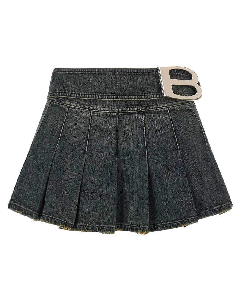 Balenciaga Rock „Buckle Plissee Blue