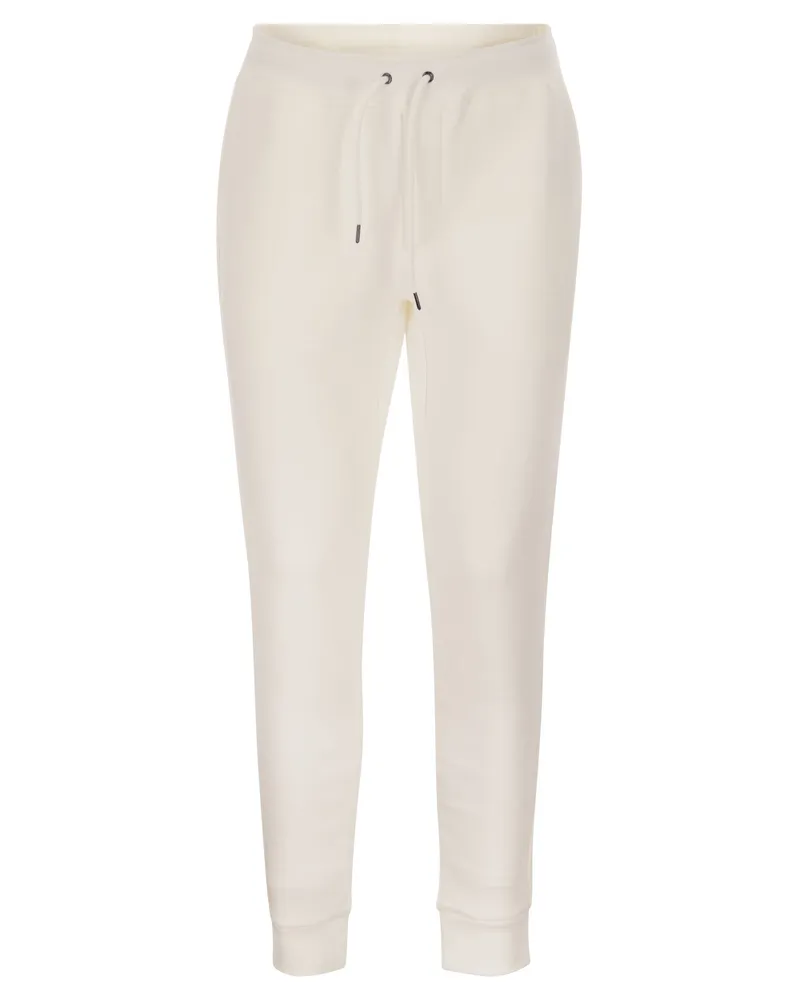 Ralph Lauren Doppelstrick-Jogginghose White