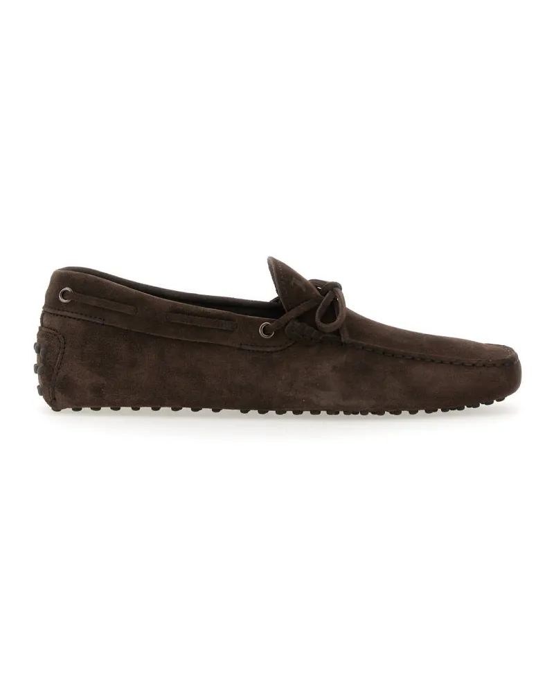 TOD'S Tod 's Leder Gommino Loafer Brown