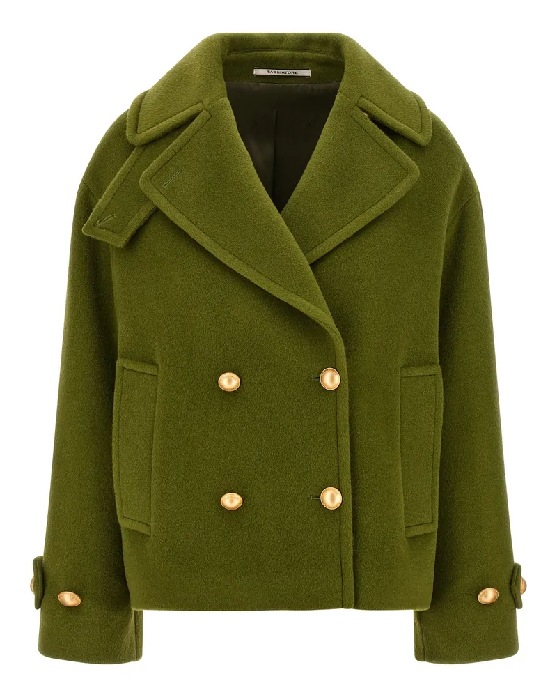 Tagliatore Sheila' Mantel Green